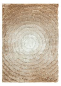 Kusový koberec Flim 008-B1 Circles beige - 80x150 cm