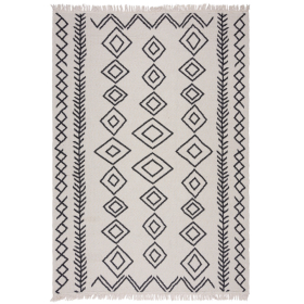 Kusový koberec Deuce Edie Recycled Rug Monochrome/Black - 120x170 cm - 120x170 cm