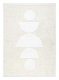 Kusový koberec Mode 8598 geometric cream - 240x330 cm - 240x330 cm