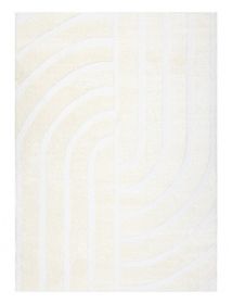 Kusový koberec Mode 8631 geometric cream - 140x190 cm - 140x190 cm