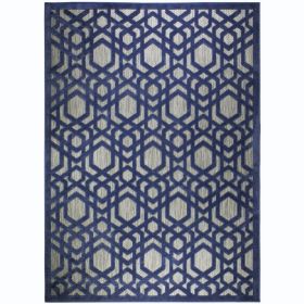 Kusový koberec Piatto Oro Blue - 80x150 cm - 80x150 cm