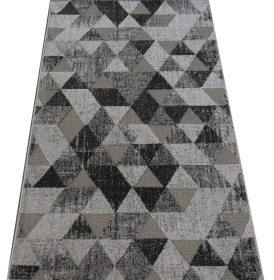 Kusový koberec Lagos 1700 Grey (Dark Silver) - 60x100 cm - 60x100 cm