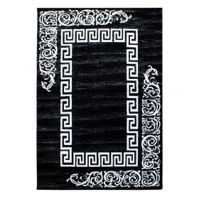 Kusový koberec Miami 6620 black - 80x150 cm - 80x150 cm