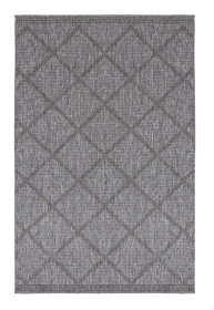 Kusový koberec Twin Supreme 103757 Corsica Black/Anthracite - 120x170 cm - 120x170 cm