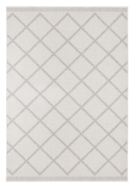 Kusový koberec Twin Supreme 103760 Corsica Grey/Cream – na ven i na doma - 120x170 cm - 120x170 cm