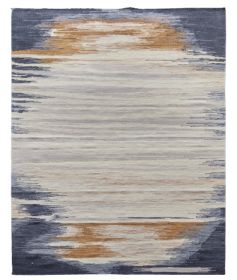Ručně vázaný kusový koberec Ombre Paris DESP HL64 Ivory Charcoal - 80x150 cm - 80x150 cm
