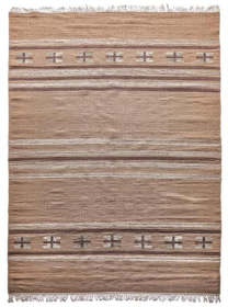 Ručně vázaný kusový koberec Ginger DESP P83 Brown Cream - 240x300 cm