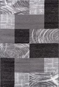 Kusový koberec Parma 9220 black - 80x300 cm - 80x300 cm