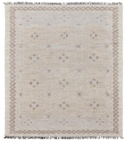 Ručně vázaný kusový koberec Anantara DESP P71 White Mix - 140x200 cm