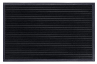 Rohožka Mix Mats Striped 105651 Black - 80x120 cm - 80x120 cm