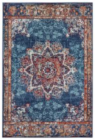 Kusový koberec Luxor 105637 Maderno Blue Multicolor - 80x120 cm