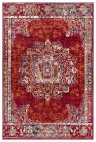 Kusový koberec Luxor 105638 Moderno Red Multicolor - 80x120 cm - 80x120 cm