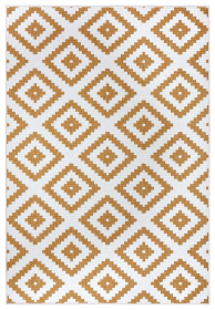 Kusový koberec Twin-Wendeteppiche 105794 Ochre – na ven i na doma - 80x150 cm
