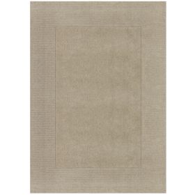 Kusový ručně tkaný koberec Tuscany Textured Wool Border Natural - 120x170 cm - 120x170 cm