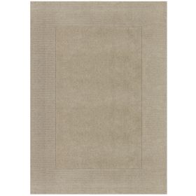 Kusový ručně tkaný koberec Tuscany Textured Wool Border Natural - 160x230 cm - 160x230 cm