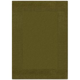 Kusový ručně tkaný koberec Tuscany Textured Wool Border Green - 120x170 cm - 120x170 cm