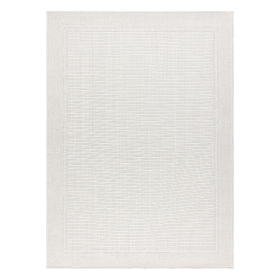 Kusový koberec Timo 5979 White – na ven i na doma - 80x150 cm