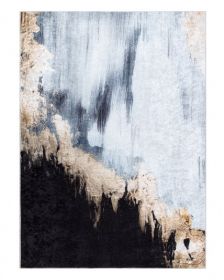 Kusový koberec Miro 51573.802 Abstraction blue / gold - 120x170 cm
