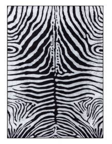 Kusový koberec Miro 51331.803 Zebra black / white - 80x150 cm - 80x150 cm