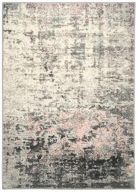 Kusový koberec Beton powder pink - 80x150 cm