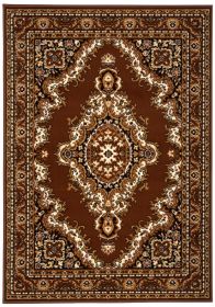 Kusový koberec TEHERAN T-102 brown - 190x280 cm - 190x280 cm