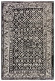 Kusový koberec Catania 105895 Curan Black - 80x165 cm