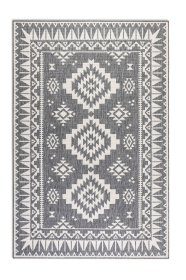 Kusový koberec Gemini 106018 Silver z kolekce Elle – na ven i na doma - 80x150 cm