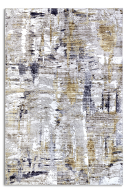 Kusový koberec Imagination New 106037 Anthracite/Gold z kolekce Elle - 120x160 cm
