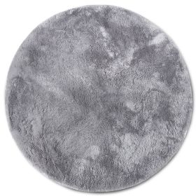 Kusový koberec Cosy 106110 Silver kruh z kolekce Elle - 160x160 (průměr) kruh cm