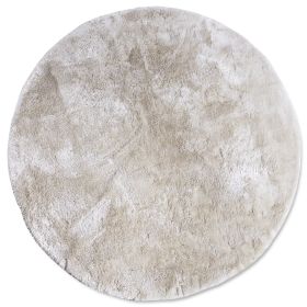 Kusový koberec Cosy 106111 Cream kruh z kolekce Elle - 160x160 (průměr) kruh cm