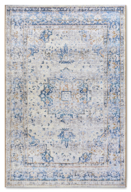 Kusový koberec Villeroy & Boch 106064 Cream, Blue – na ven i na doma - 120x180 cm