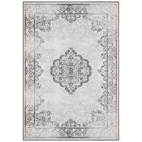 Kusový koberec Twin Supreme 103868 Cebu Black/Cream – na ven i na doma - 120x170 cm - 120x170 cm