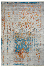 Kusový koberec Laos 453 BLUE - 80x150 cm - 80x150 cm