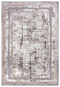 Kusový koberec Shine 105920 Classic White Cream Silver - 160x235 cm