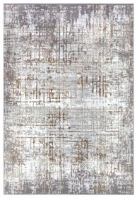 Kusový koberec Shine 105925 Abstract Cream Grey - 200x280 cm - 200x280 cm