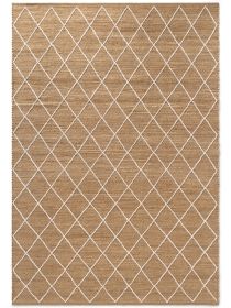 Kusový koberec Kunu 106208 Natural Gold White - 80x150 cm