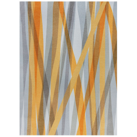 Kusový koberec Match Isabella Stripe Grey/Ochre - 120x170 cm