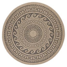 Kusový koberec Comilla 887 Black kruh - 120x120 cm