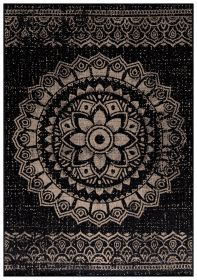 Kusový koberec Sunny 4417 Black - 80x150 cm