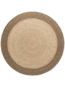 Kusový koberec Jutta Natur Ivory/Grey/Beige kruh - 100x100 cm