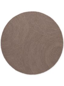 Kusový koberec Eleni Taupe kruh - 120x120 (průměr) kruh cm