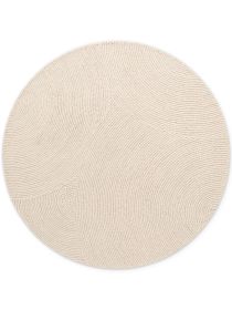 Kusový koberec Eleni Natur Weiß kruh - 120x120 (průměr) kruh cm