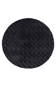 Kusový koberec Diamond Cut 800 Anthrazit kruh - 120x120 cm