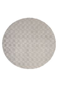 Kusový koberec Diamond Cut 800 Grey kruh - 120x120 cm