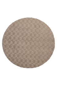 Kusový koberec Diamond Cut 800 Taupe kruh - 120x120 cm