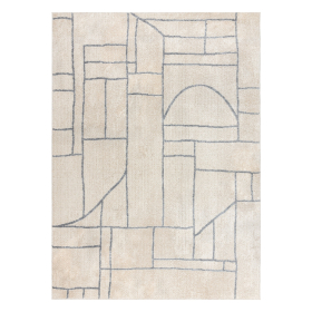 Kusový koberec Fusion 0806 cream/l. grey - 200x290 cm - 200x290 cm