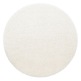 Kusový koberec Life Shaggy 1500 cream kruh - 160x160 (průměr) kruh cm