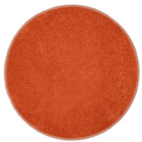 Kusový koberec Eton terra kruh - 400x400 (průměr) kruh cm