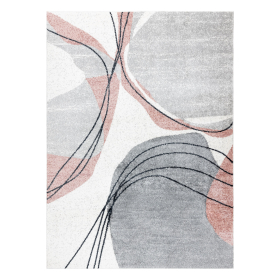 Kusový koberec Fusion 5868 white/dark pink - 120x170 cm - 120x170 cm