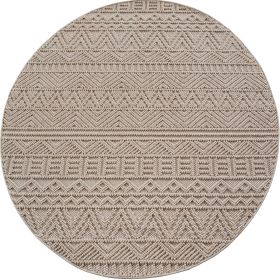 Kusový koberec Helix 2202 beige kruh - 120x120 cm